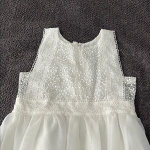 Special Occasion White Lace Dress